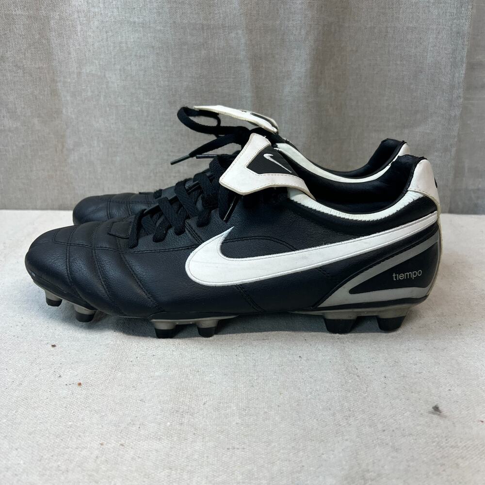 NIKE TIEMPO MYSTIC II FG MEN FOOTBALL BOOTS 317609-011 2010 SIZE 13 EU 47.5